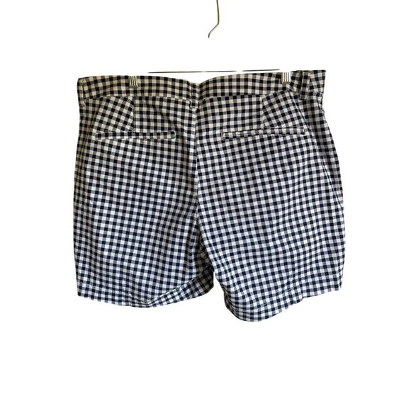 Old Navy Blue and White Gingham Everyday Shorts - Picture 2 of 8